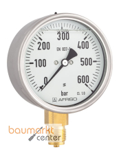 AFRISO Rohrfeder-Glyzerinmanometer