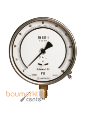 AFRISO Rohrfeder-Feinmessmanometer