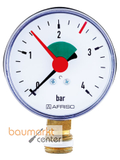 AFRISO Heizungsmanometer HZ 63
