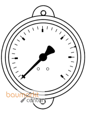 AFRISO Rohrfeder-Standardmanometer