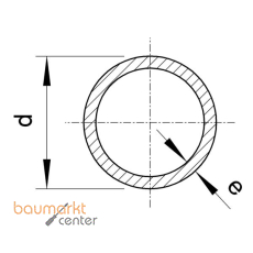 Aliaxis Rohr ABS m.glat.Enden PN 8 d 315 x 20,8 L=5m