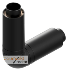 Aliaxis Winkel 88,5 Gr. Doppelrohr d 160 x 110 d1 160