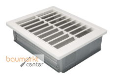 Bertrams L�ftungsgitter mit Rahmen