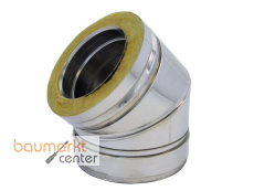 Bertrams DW-D Segmentbogen 45 Grad, d:500