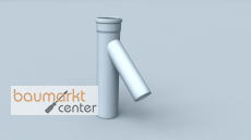 Bertrams Polyline EW Kaskaden-T-St�ck 45 Grad