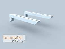 Bertrams Polyline LAS Wandkonsole wei� WA 50