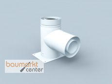 Bertrams Polyline LAS T-St�ck 87Grad m. Zuluft