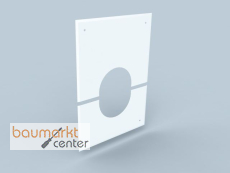 Bertrams Polyline LAS Wandblende geschlossen Bertrams Polyline LAS Wandblende geschlossen