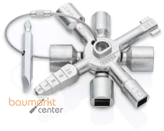 KNIPEX 00 11 01 TwinKey® Schaltschrankschlüssel der Standard Schaltschrankschlüssel 92 mm KNIPEX 00 11 01 TwinKey® Schaltschrankschlüssel der Standard Schaltschrankschlüssel 92 mm