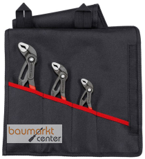 KNIPEX 00 19 55 S8 Cobra�-Set 1 x 87 01 125, 1 x 87 01 180, 1 x 87 01 250 330 mm