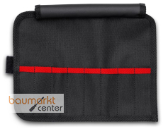 KNIPEX 00 19 92 V02 LE Werkzeug-Rolltasche f�r Pinzetten 7 F�cher 90 mm