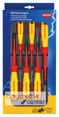 KNIPEX 00 20 12 V03 VDE Schraubendreher-Paket Phillips® / Pozidriv® 6-teilig KNIPEX 00 20 12 V03 VDE Schraubendreher-Paket Phillips® / Pozidriv® 6-teilig