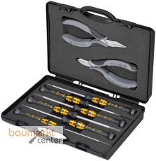 KNIPEX 00 20 18 ESD Elektronikzangen-Set mit Werkzeugen für Arbeiten an elektronischen Bauteilen 5-teilig 200 mm KNIPEX 00 20 18 ESD Elektronikzangen-Set mit Werkzeugen für Arbeiten an elektronischen Bauteilen 5-teilig 200 mm
