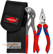 KNIPEX 00 20 72 V06 Mini-Zangenset in Werkzeuggürteltasche 1 x 08 22 145, 1 x 87 01 150 160 mm KNIPEX 00 20 72 V06 Mini-Zangenset in Werkzeuggürteltasche 1 x 08 22 145, 1 x 87 01 150 160 mm