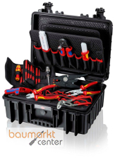 KNIPEX 00 21 35 Werkzeugkoffer "Robust23" Elektro 25-teilig 370 mm KNIPEX 00 21 35 Werkzeugkoffer "Robust23" Elektro 25-teilig 370 mm