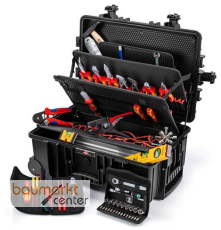 KNIPEX 00 21 37 Werkzeugkoffer "Robust45 Move" Elektro 66-teilig 428 mm KNIPEX 00 21 37 Werkzeugkoffer "Robust45 Move" Elektro 66-teilig 428 mm