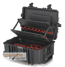 KNIPEX 00 21 37 LE Werkzeugkoffer "Robust45 Move" leer 428 mm KNIPEX 00 21 37 LE Werkzeugkoffer "Robust45 Move" leer 428 mm