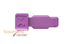 KNIPEX 00 61 10 CV ColorCode Clips violett (10 Stück) 21 mm KNIPEX 00 61 10 CV ColorCode Clips violett (10 Stück) 21 mm