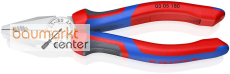 KNIPEX 03 05 180 SB Kombizange mit Comfort-Griffen verchromt 238 mm