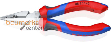 KNIPEX 08 25 145 Spitz-Kombizange mit Comfort-Griffen verchromt 145 mm