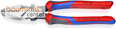 KNIPEX 09 02 240 SB Kraft-Kombizange "Lineman's Pliers" amerikanisches Modell mit Comfort-Griffen schwarz atramentiert 240 mm
