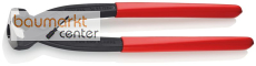 KNIPEX 10 99 I220 SB Ohrklemmenzange mit Kunststoff �berzogen schwarz atramentiert 220 mm