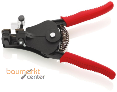 KNIPEX 12 11 180 EAN Abisolierzange mit Formmessern mit Kunststoff-Griffh�llen schwarz lackiert 180 mm