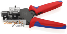 KNIPEX 12 12 11 Präzisions-Abisolierzange mit Formmessern 1,5/2,5/4/6 mm² mit Mehrkomponenten-Hüllen brüniert 195 mm KNIPEX 12 12 11 Präzisions-Abisolierzange mit Formmessern 1,5/2,5/4/6 mm² mit Mehrkomponenten-Hüllen brüniert 195 mm