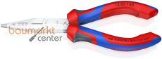 KNIPEX 13 05 160 Verdrahtungszange gummierter Griff verchromt 160 mm KNIPEX 13 05 160 Verdrahtungszange gummierter Griff verchromt 160 mm