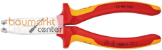 KNIPEX 13 46 165 Abmantelungszange isoliert mit Mehrkomponenten-H�llen, VDE-gepr�ft verchromt 165 mm
