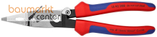 KNIPEX 13 92 200 Elektro-Installationszange mit Mehrkomponenten-H�llen schwarz atramentiert 200 mm
