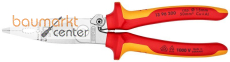 KNIPEX 13 96 200 Elektro-Installationszange isoliert mit Mehrkomponenten-Hüllen, VDE-geprüft verchromt 200 mm KNIPEX 13 96 200 Elektro-Installationszange isoliert mit Mehrkomponenten-Hüllen, VDE-geprüft verchromt 200 mm