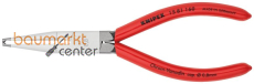 KNIPEX 15 81 160 Abisolierzange mit Kunststoff �berzogen 160 mm