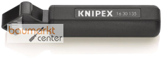 KNIPEX 16 30 135 SB Abmantelungswerkzeug f�r Wendelschnitt schlagfestes Kunststoffgeh�use 135 mm