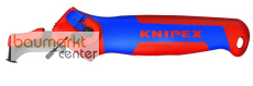 KNIPEX 16 50 145 SB Abmantelungsmesser mit Gleitschuh und Ratschenfunktion mit Mehrkomponenten-H�llen 146 mm