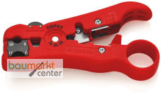 KNIPEX 16 60 06 SB Abisolierwerkzeug f�r Koaxial- und Datenkabel 125 mm