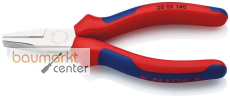 KNIPEX 20 05 140 Flachzange mit Mehrkomponenten-Hüllen verchromt 140 mm KNIPEX 20 05 140 Flachzange mit Mehrkomponenten-Hüllen verchromt 140 mm