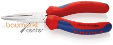 KNIPEX 30 15 140 Langbeckzange mit Mehrkomponenten-H�llen verchromt 140 mm