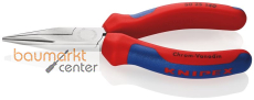 KNIPEX 30 25 140 Langbeckzange mit Mehrkomponenten-H�llen verchromt 140 mm