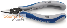 KNIPEX 34 42 130 Präzisions-Elektronik-Greifzange mit Mehrkomponenten-Hüllen brüniert 130 mm KNIPEX 34 42 130 Präzisions-Elektronik-Greifzange mit Mehrkomponenten-Hüllen brüniert 130 mm