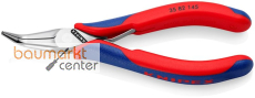 KNIPEX 35 82 145 Elektronik-Greifzange mit durchgestecktem Gelenk mit Mehrkomponenten-H�llen 145 mm
