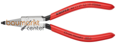 KNIPEX 44 11 J1 SB Sicherungsringzange f�r Innenringe in Bohrungen mit Kunststoff �berzogen schwarz atramentiert 140 mm