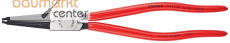 KNIPEX 44 11 J4 Sicherungsringzange für Innenringe in Bohrungen mit Kunststoff überzogen schwarz atramentiert 320 mm KNIPEX 44 11 J4 Sicherungsringzange für Innenringe in Bohrungen mit Kunststoff überzogen schwarz atramentiert 320 mm