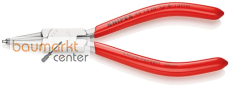 KNIPEX 44 13 J0 Sicherungsringzange für Innenringe in Bohrungen mit Kunststoff überzogen verchromt 140 mm KNIPEX 44 13 J0 Sicherungsringzange für Innenringe in Bohrungen mit Kunststoff überzogen verchromt 140 mm