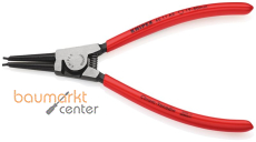 KNIPEX 46 11 A2 SB Sicherungsringzange für Außenringe auf Wellen mit Kunststoff überzogen schwarz atramentiert 180 mm KNIPEX 46 11 A2 SB Sicherungsringzange für Außenringe auf Wellen mit Kunststoff überzogen schwarz atramentiert 180 mm