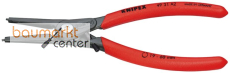 KNIPEX 49 31 A2 Pr�zisions-Sicherungsringzange f�r Au�enringe auf Wellen mit �berdehnungsschutz mit rutschhemmendem Kunststoff �berzogen grau atramentiert 180 mm