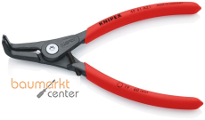 KNIPEX 49 41 A21 Pr�zisions-Sicherungsringzange f�r Au�enringe auf Wellen mit rutschhemmendem Kunststoff �berzogen grau atramentiert 165 mm