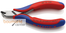 KNIPEX 62 12 120 Elektronik-Schrägschneider mit Mehrkomponenten-Hüllen 120 mm KNIPEX 62 12 120 Elektronik-Schrägschneider mit Mehrkomponenten-Hüllen 120 mm