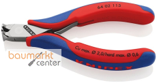 KNIPEX 64 02 115 Elektronik-Vornschneider mit Mehrkomponenten-Hüllen 115 mm KNIPEX 64 02 115 Elektronik-Vornschneider mit Mehrkomponenten-Hüllen 115 mm