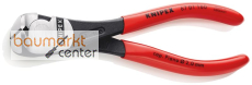 KNIPEX 67 01 160 Kraft-Vornschneider mit Kunststoff �berzogen schwarz atramentiert 160 mm